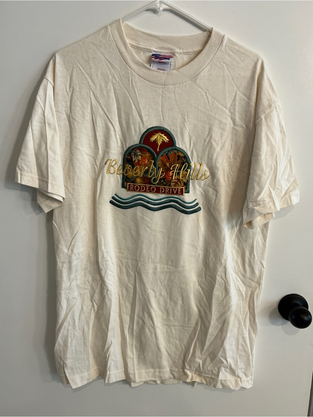 Vintage men’s size large Beverly Hills Rodeo Drive Murina  Tee Shirt